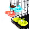 Plastic Double Using Pet Feeder