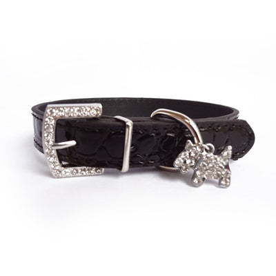 Crystal Pendant Pet Dog Collar