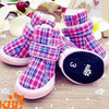 Plaid Pet Shoes