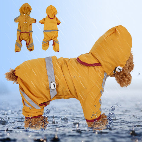 Waterproof Puppy Dog Rain Coat