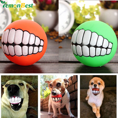 Funny Ball Teeth Silicon Toy